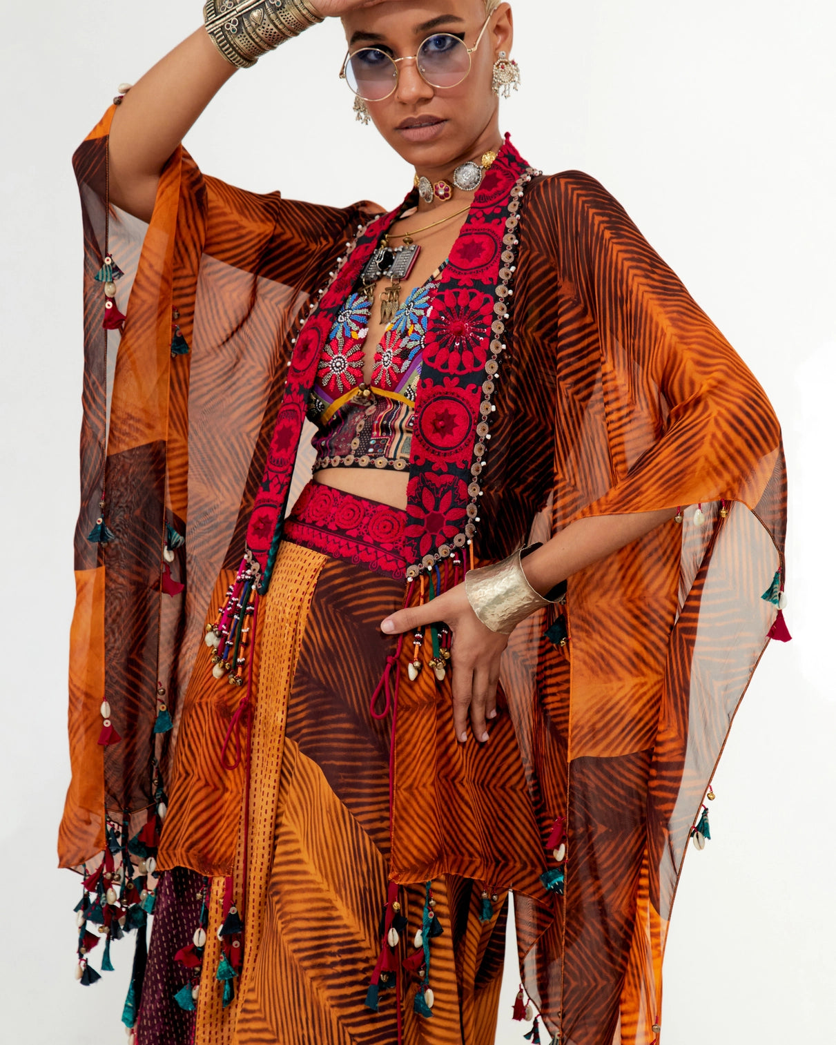 VENI DUPATTA JACKET SET