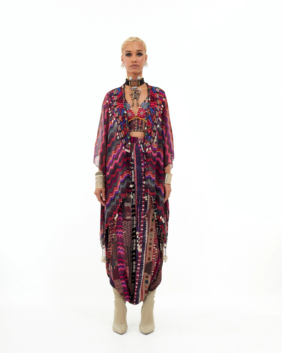 VENI DUPATTA JACKET SET