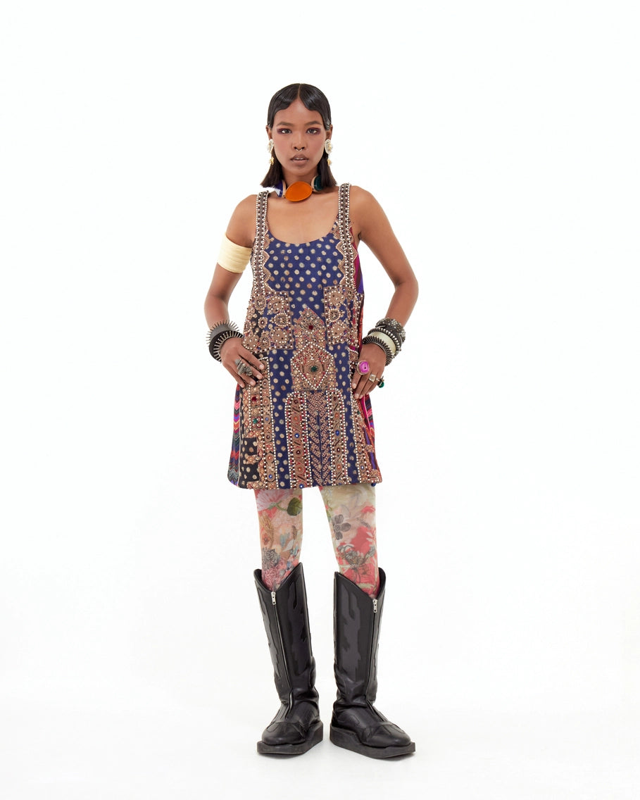 MEHRU EMBO DRESS