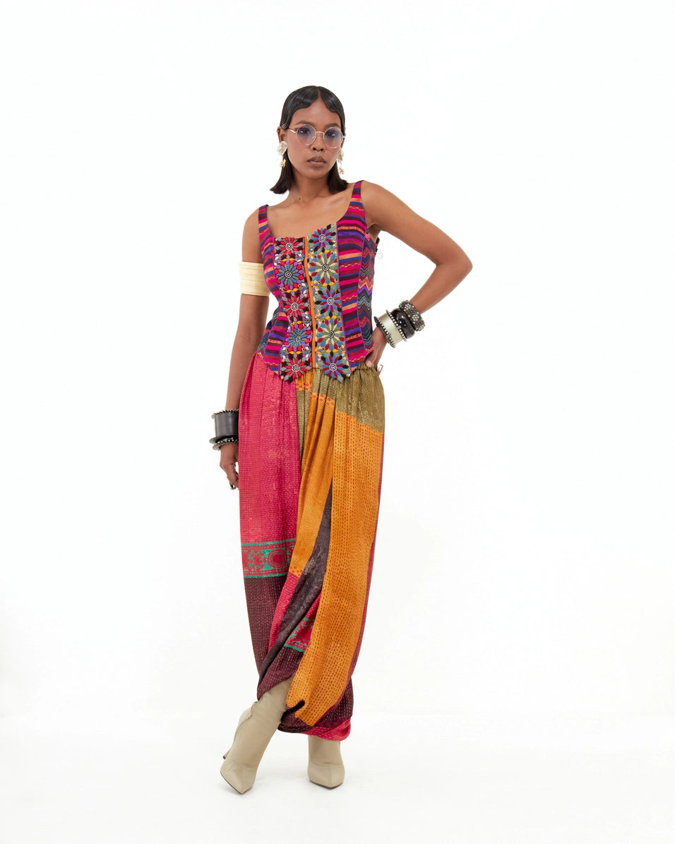 VENI DUPATTA JACKET SET