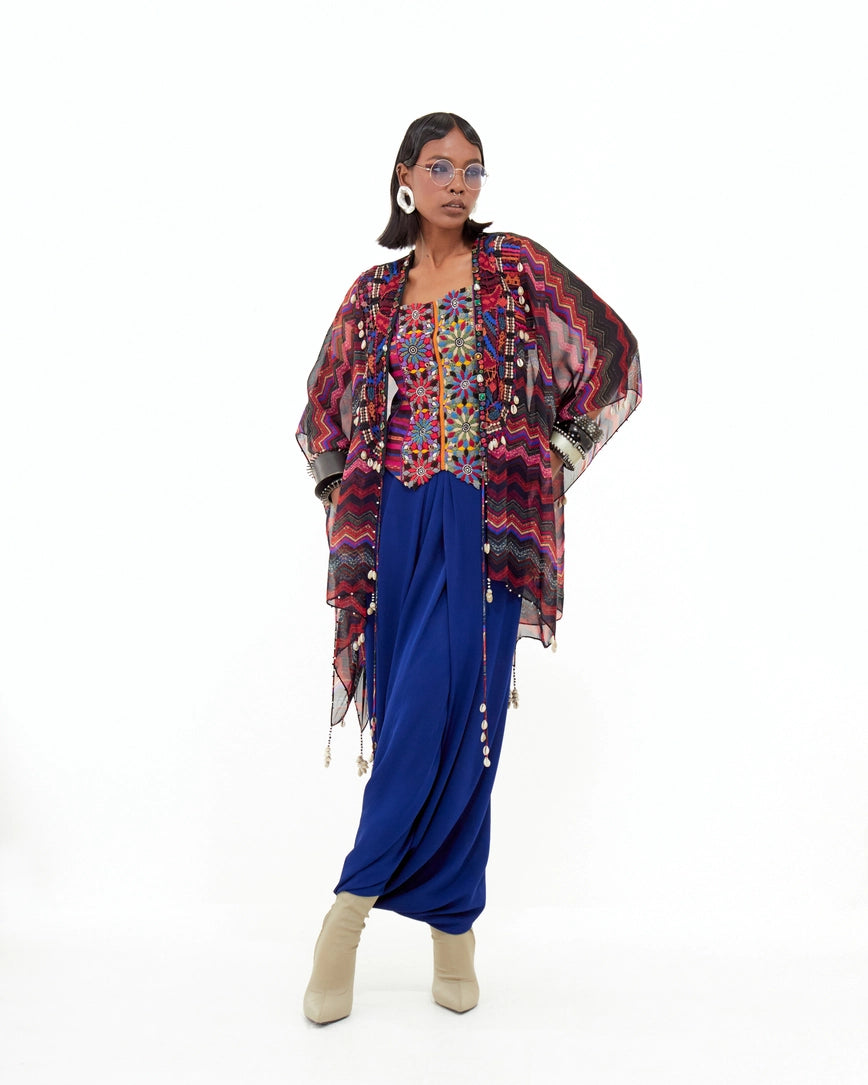 VENI DUPATTA JACKET