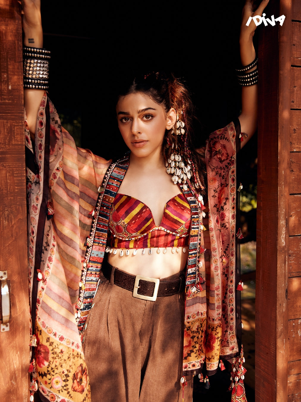 VENI DUPATTA JACKET SET