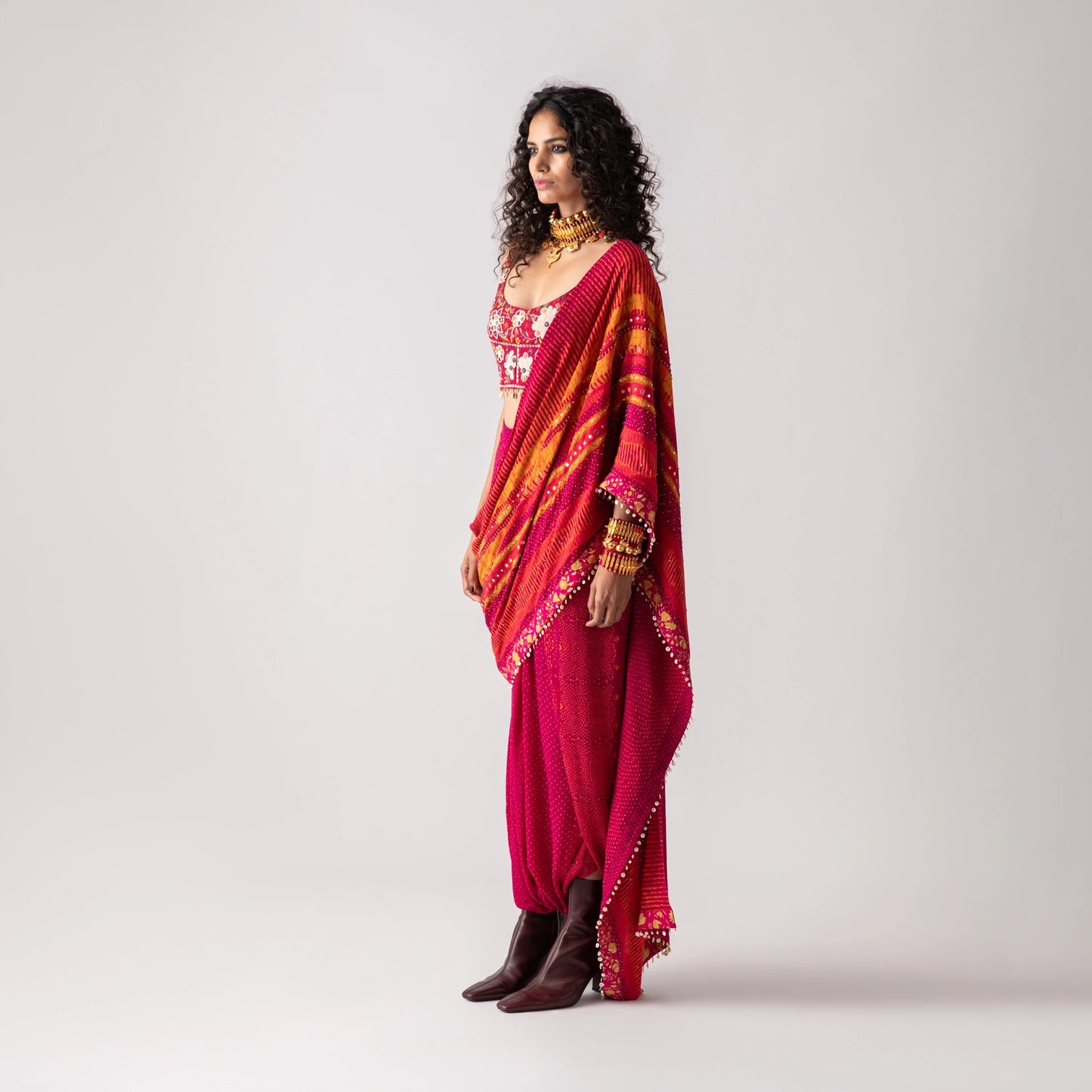 SADHVI DRAPE SAREE