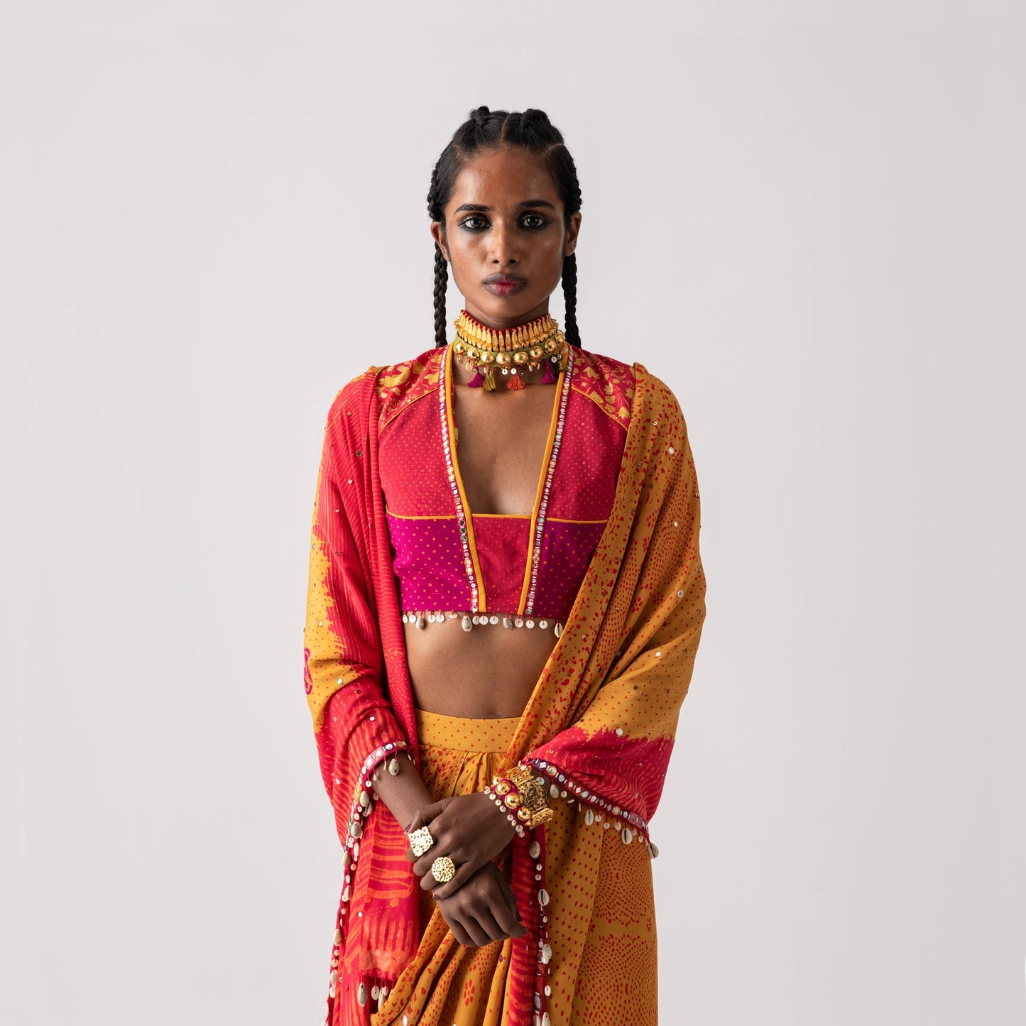 SADHVI DRAPE SAREE