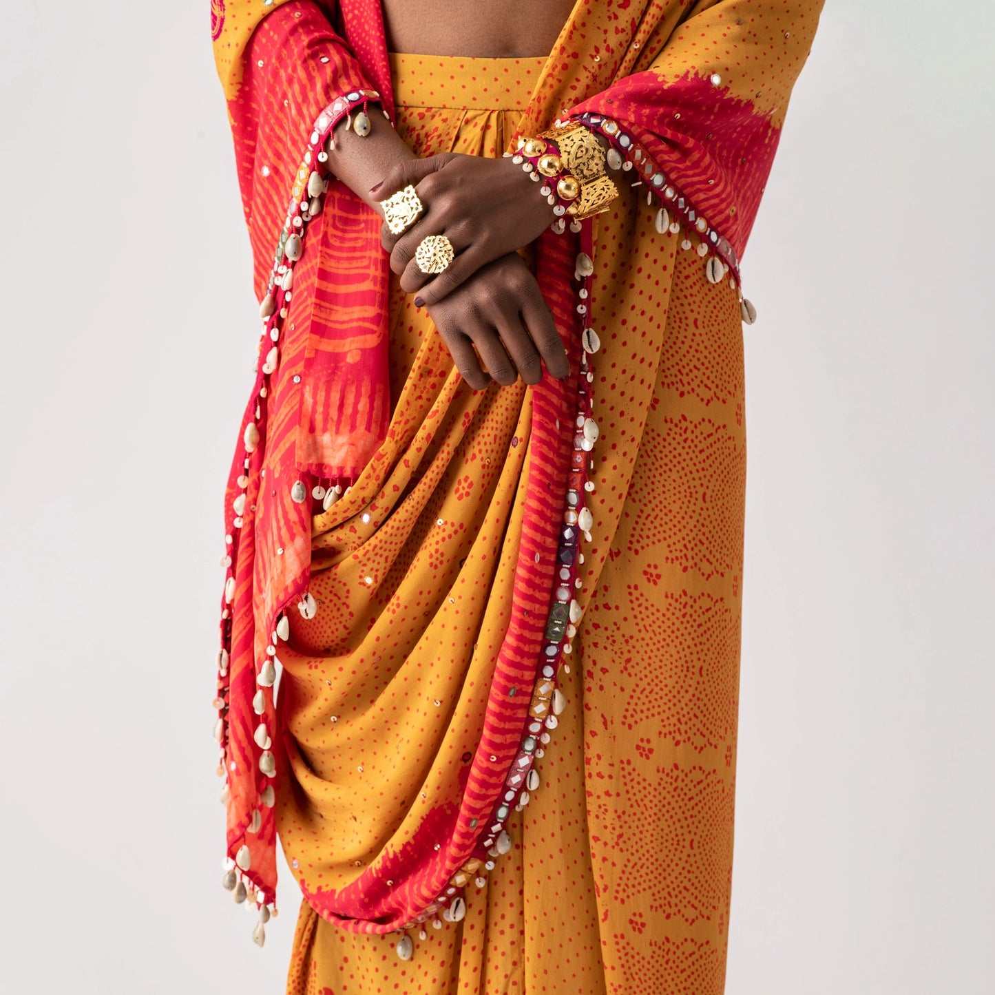 SADHVI DRAPE SAREE