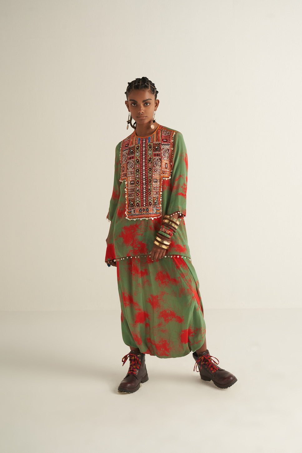 MITRA SHORT KURTA SET