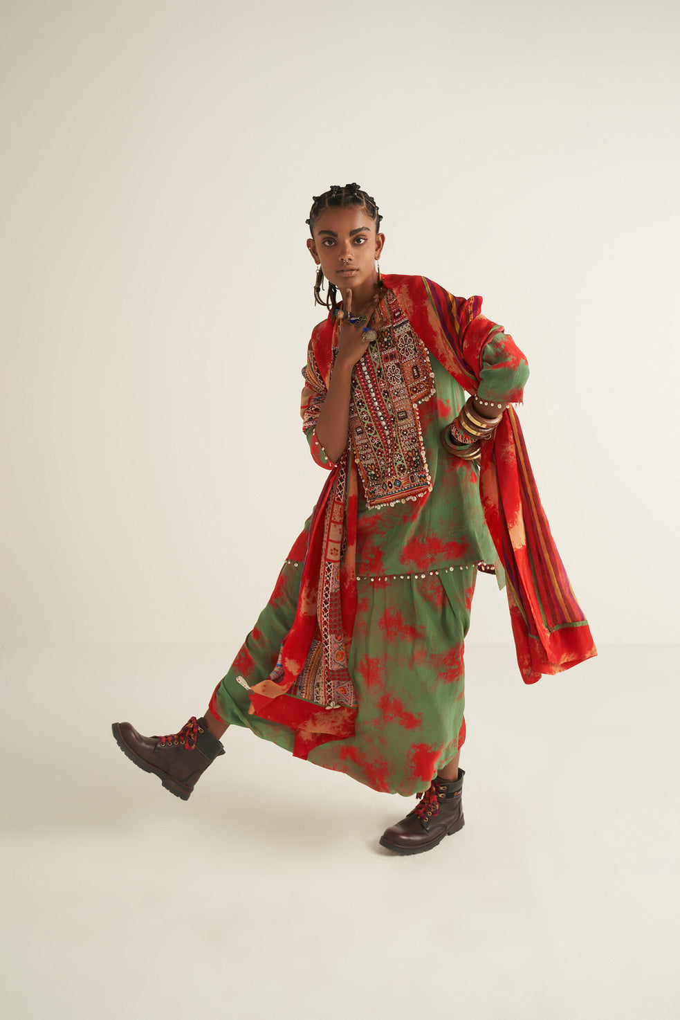 MITRA SHORT KURTA SET