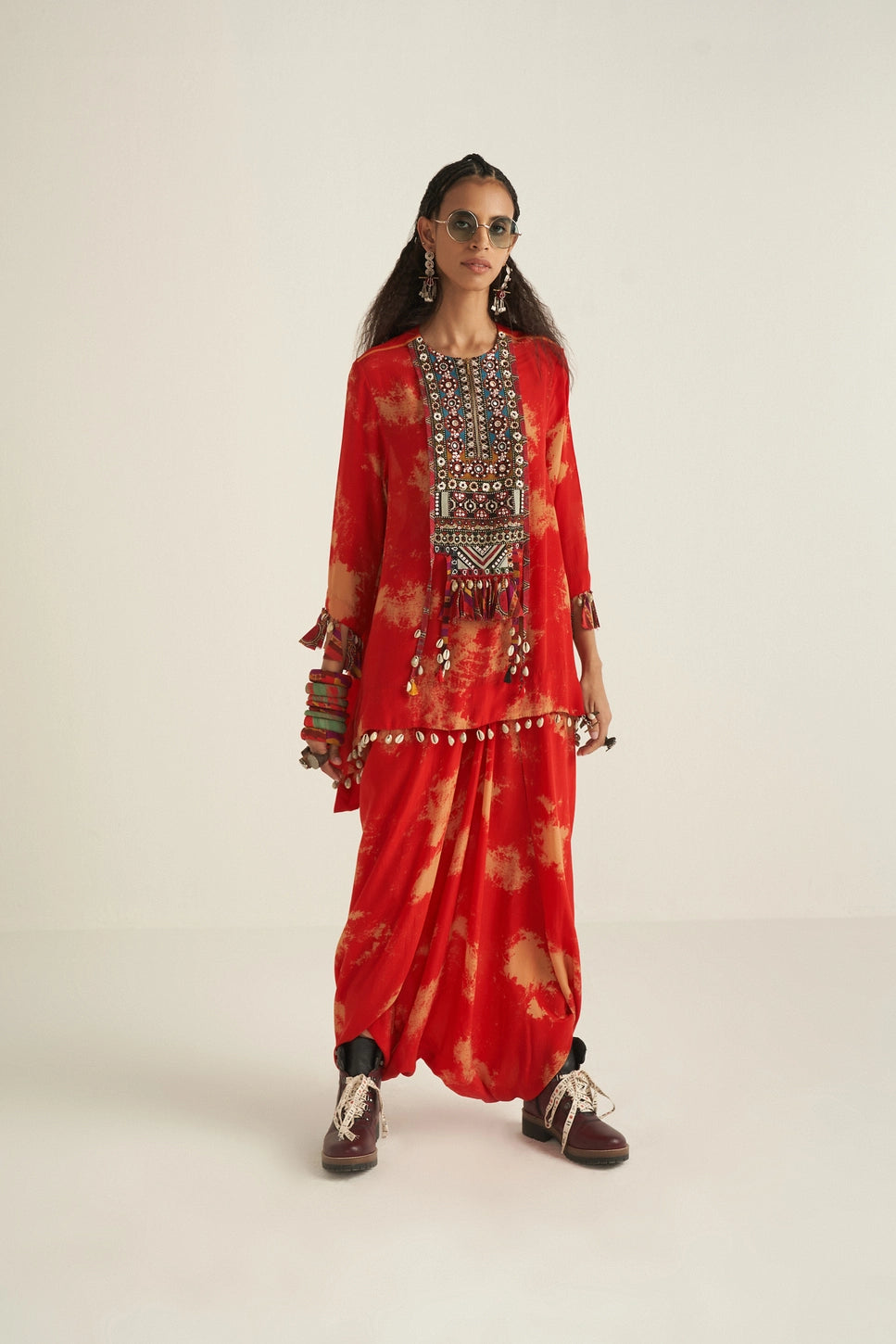 MITRA SHORT KURTA SET