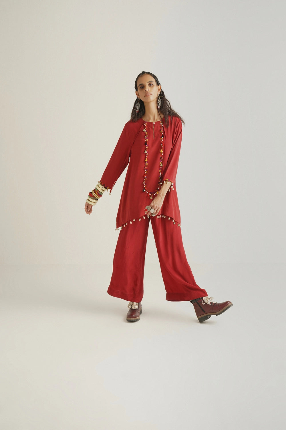 MITRA SHORT KURTA SET