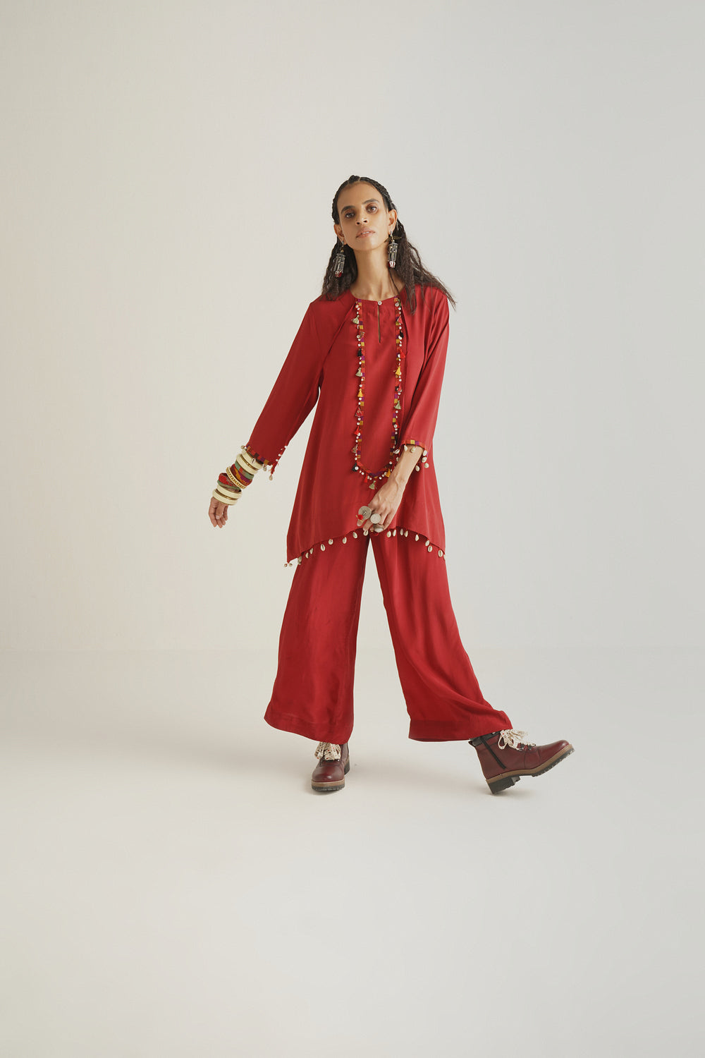 MITRA SHORT KURTA SET