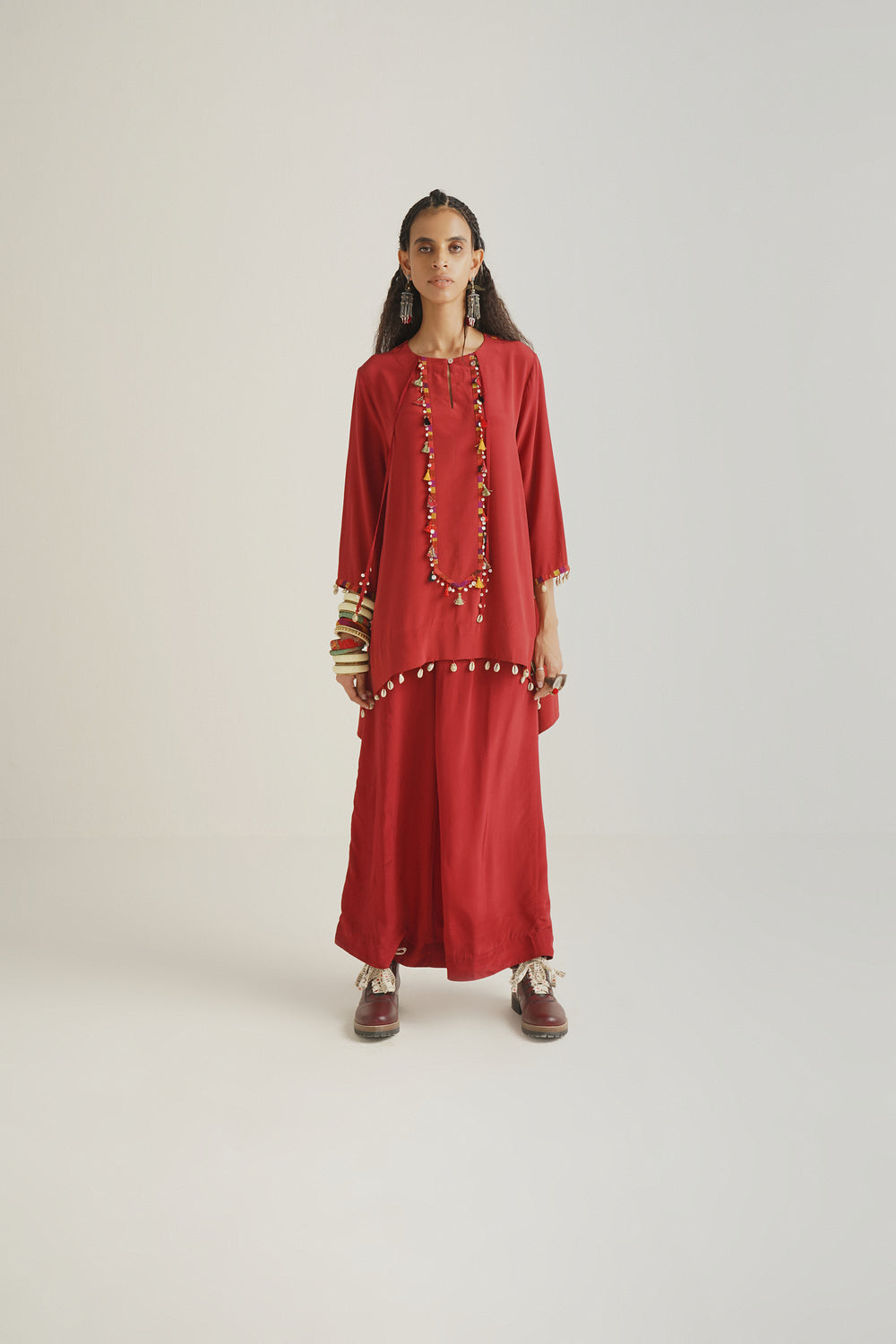 MITRA SHORT KURTA SET