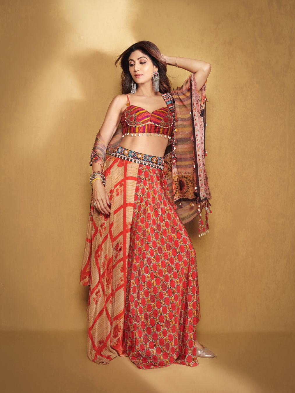 VENI DUPATTA JACKET SET