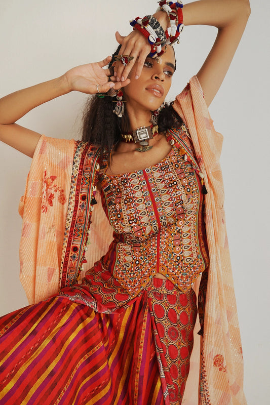 RITU KAFTAN JACKET SET