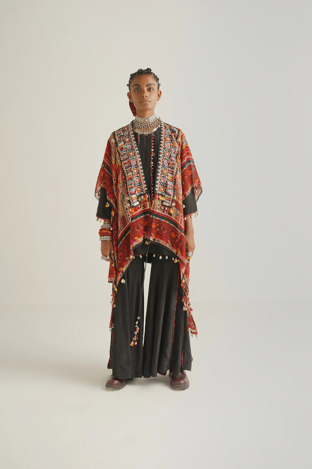 VENI DUPATTA JACKET SET