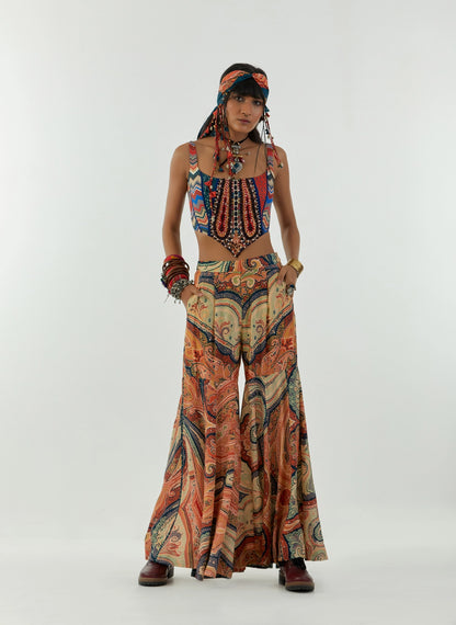ADAH CORSET BLOUSE SET
