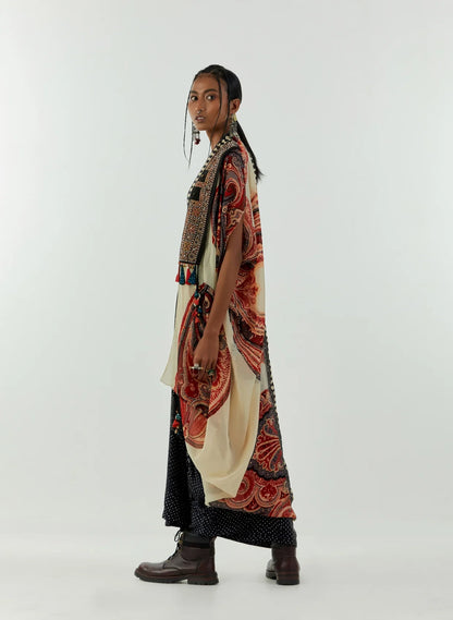 RITU KAFTAN DUPATTA JACKET SET