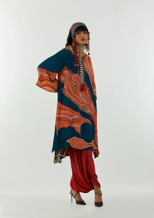 MITRA LONG KURTA SET