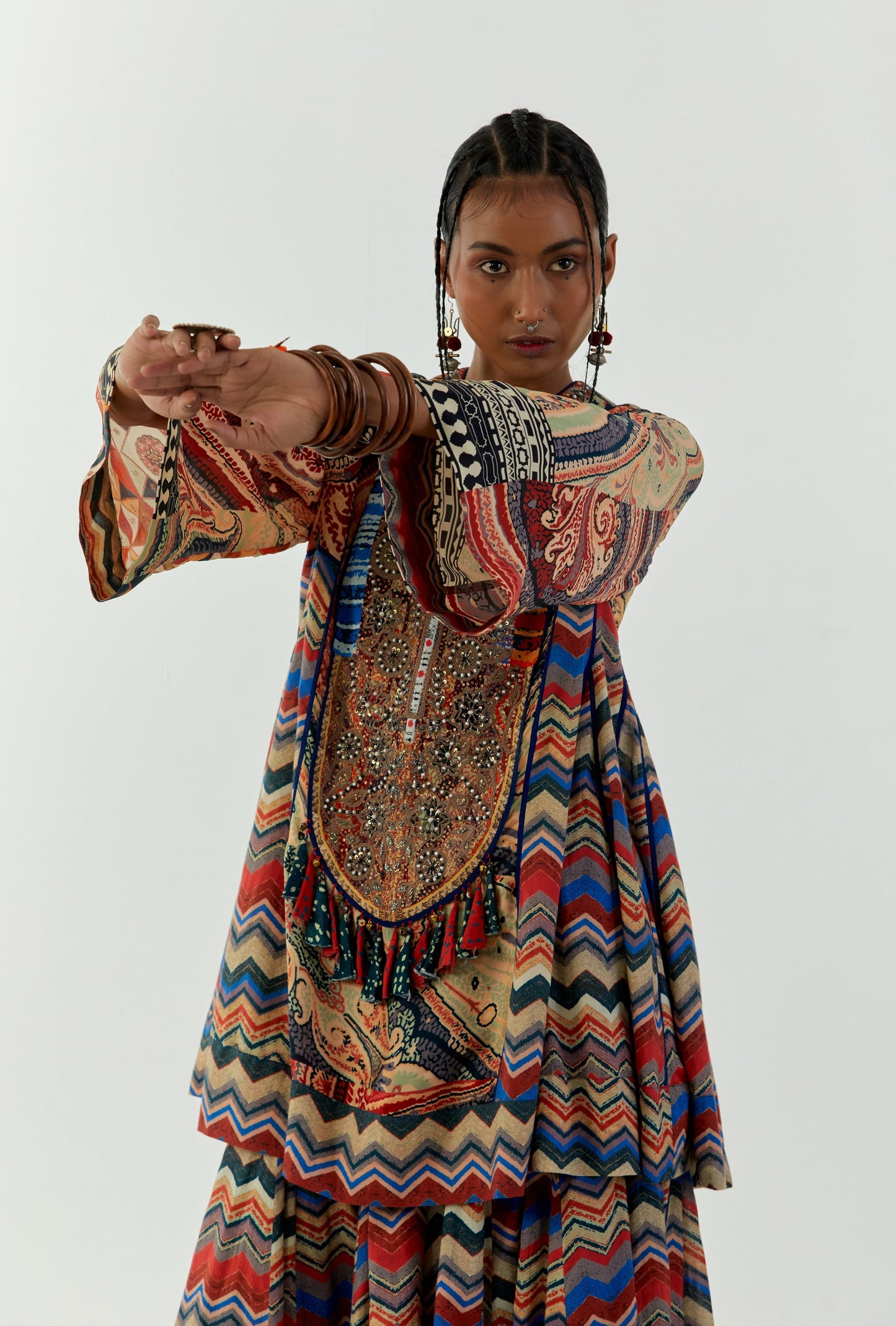 AFGHAN KURTI SET