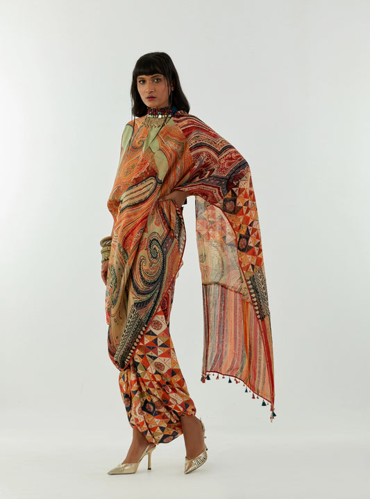 SADHVI DRAPE SAREE