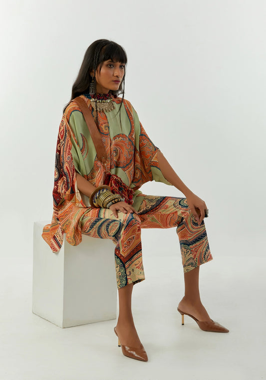RITU KAFTAN TOP SET