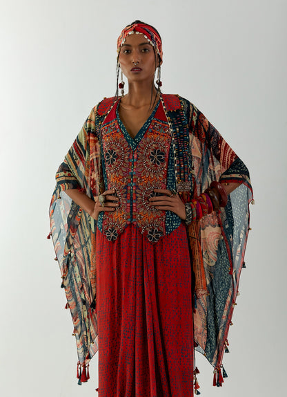 VENI DUPATTA JACKET SET
