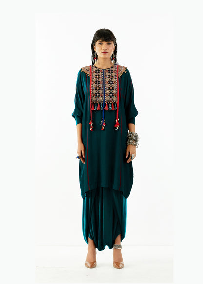 KURU TRAPEEZE TUNIC SET