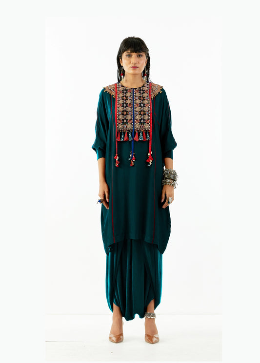 KURU TRAPEEZE TUNIC SET