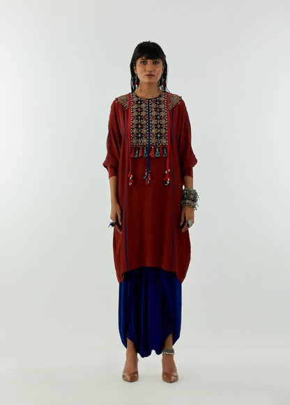KURU TRAPEEZE TUNIC SET