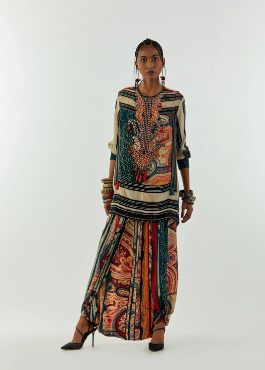 MITRA SHORT KURTA SET