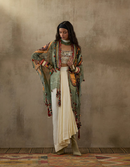 VENI DUPATTA JACKET