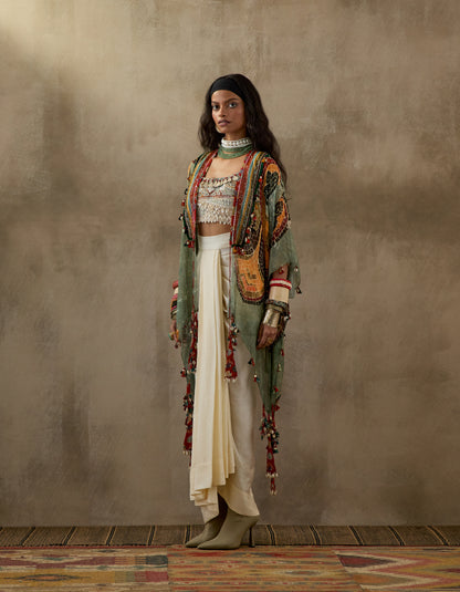 VENI DUPATTA JACKET SET