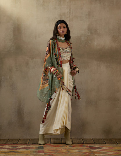 VENI DUPATTA JACKET