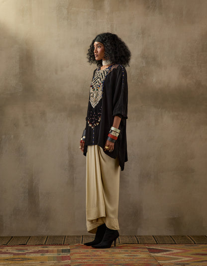 KURU TRAPEZE KURTA SET