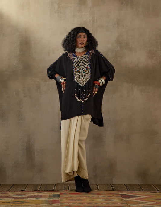 KURU TRAPEZE KURTA SET