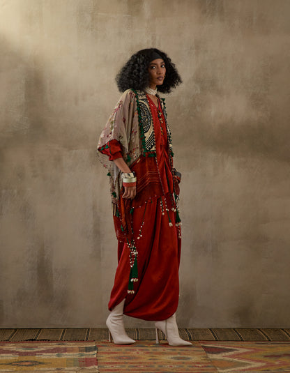 VENI DUPATTA JACKET SET