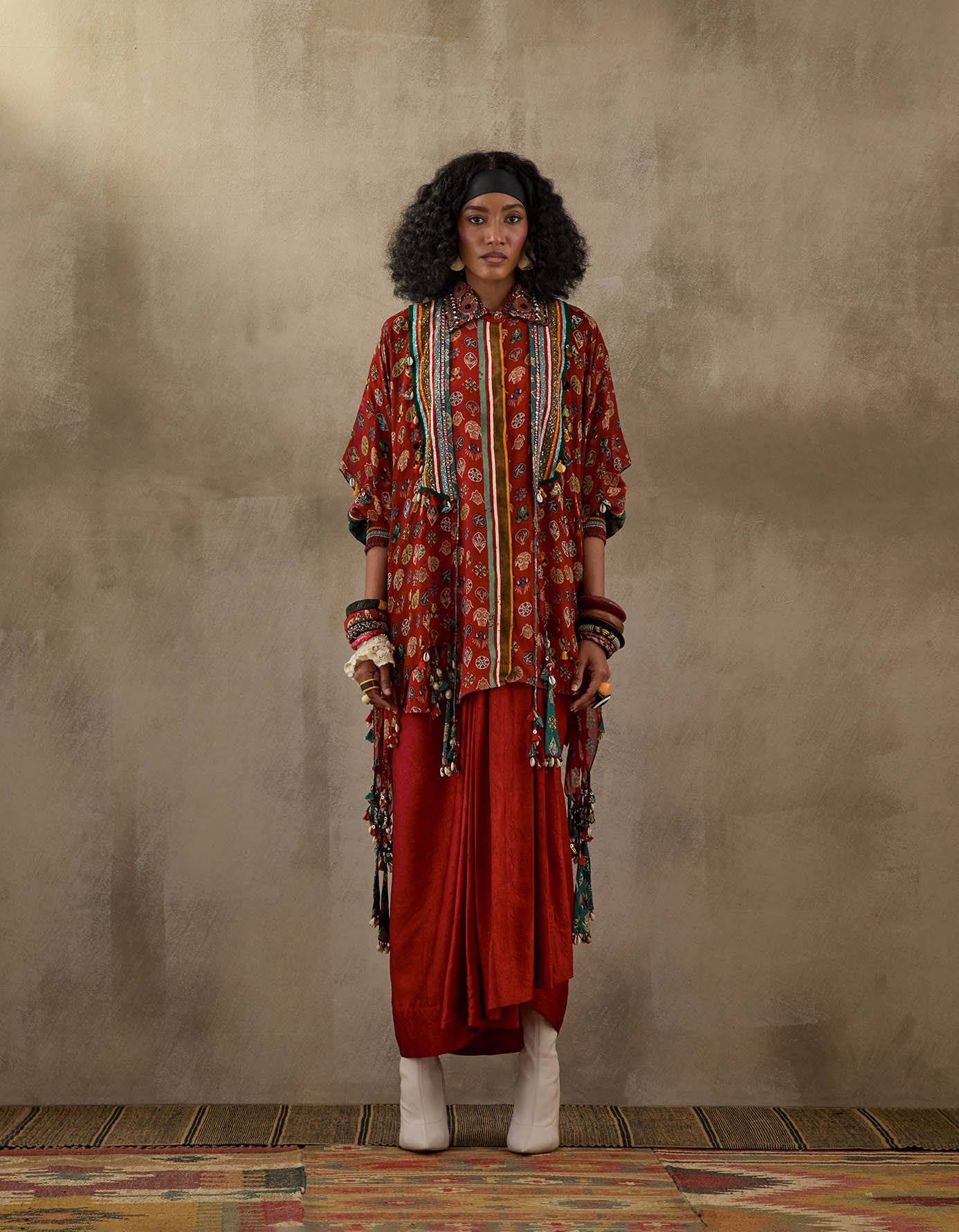 VENI DUPATTA JACKET