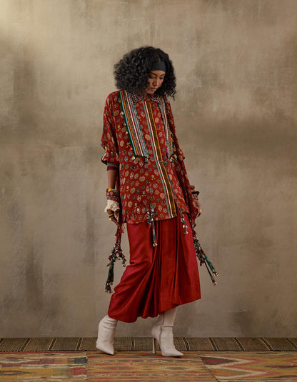 VENI DUPATTA JACKET SET