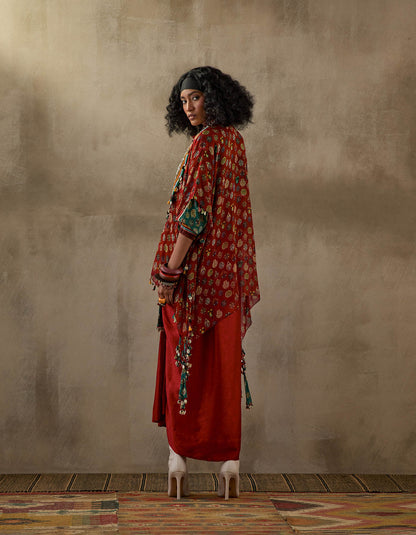 VENI DUPATTA JACKET SET
