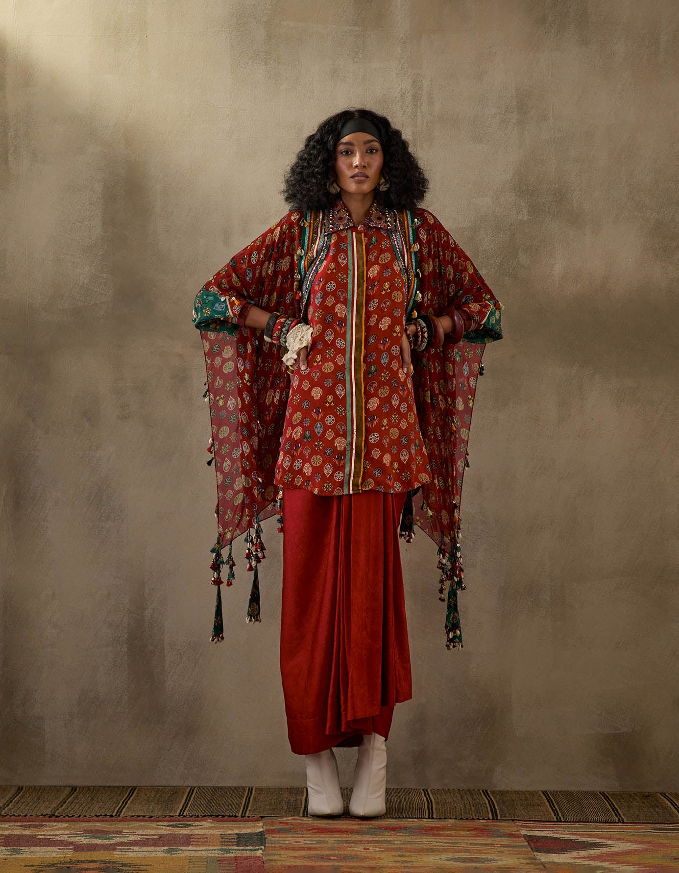 VENI DUPATTA JACKET