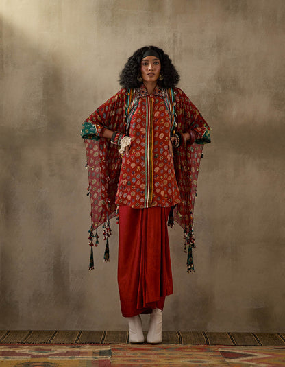 VENI DUPATTA JACKET