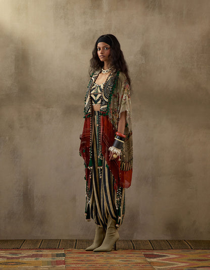 VENI DUPATTA JACKET SET
