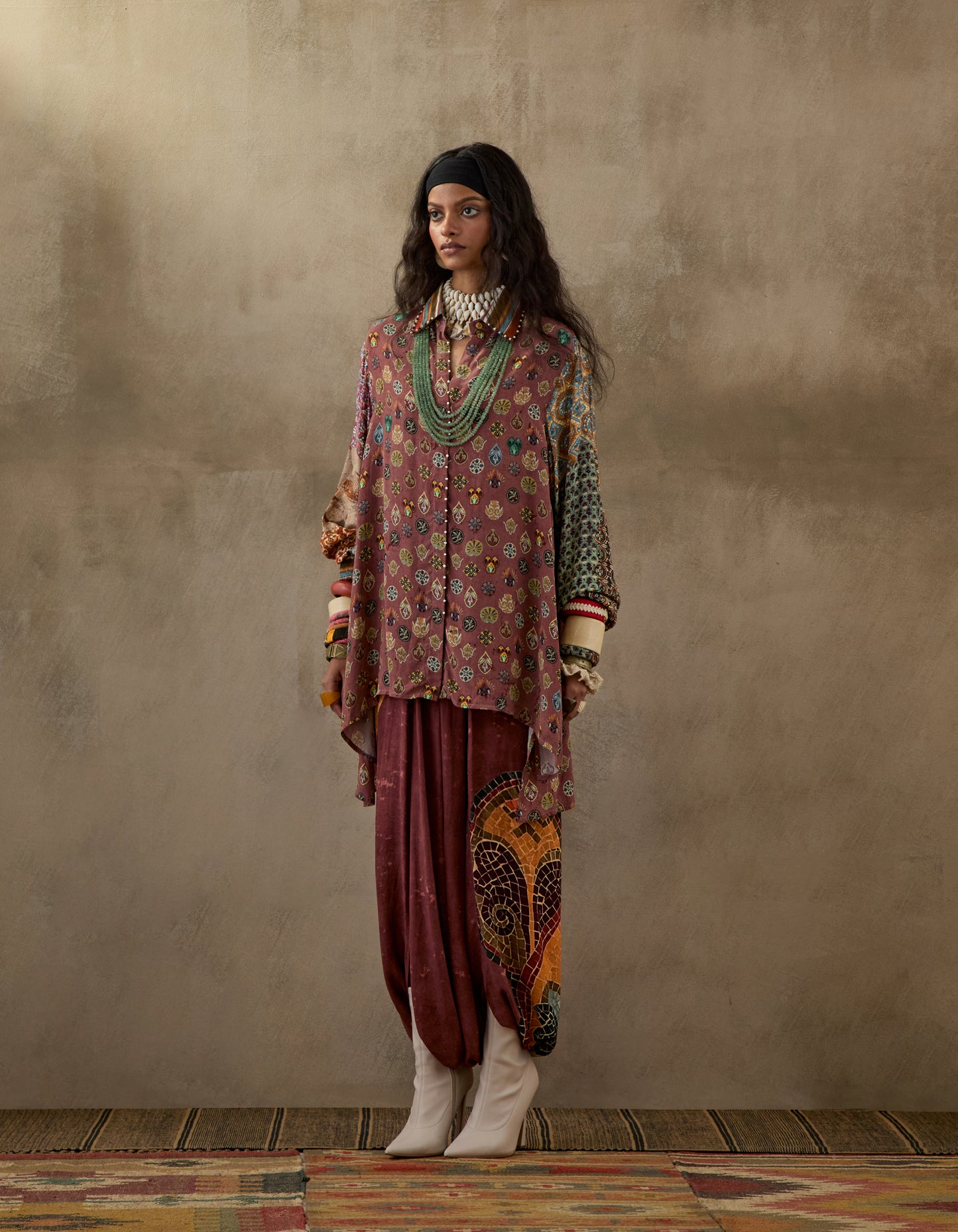 ATRI STRAIGHT SHIRT SET