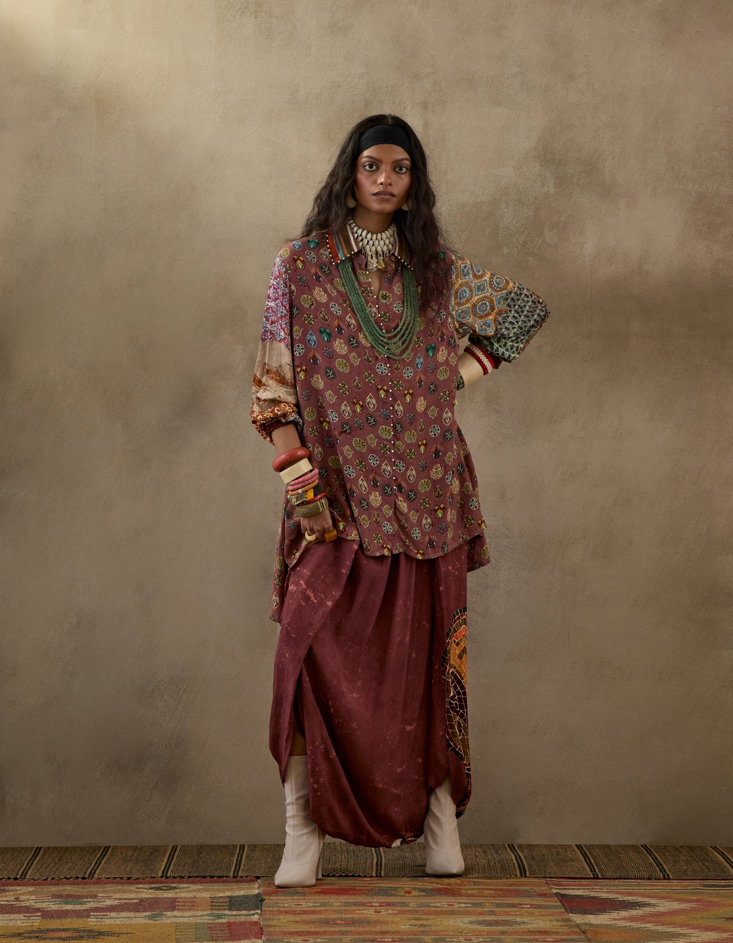 ATRI STRAIGHT SHIRT SET