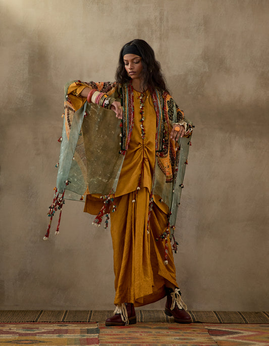 VENI DUPATTA JACKET SET