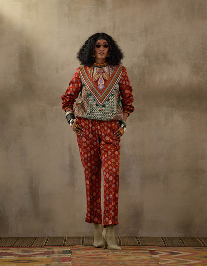 ZAHRA SWEATSHIRT JACKET SET