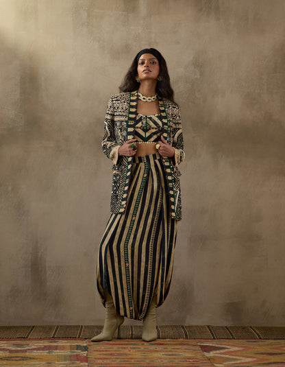 OPEN DHANA JACKET SET