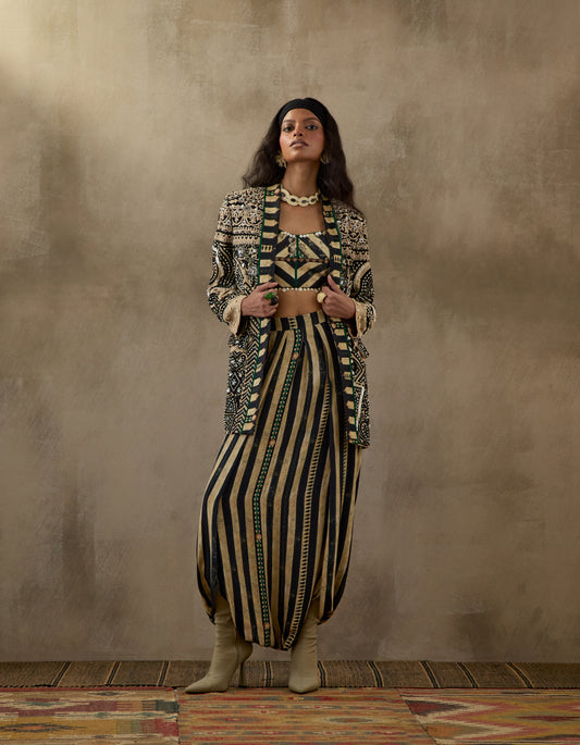 OPEN DHANA JACKET SET