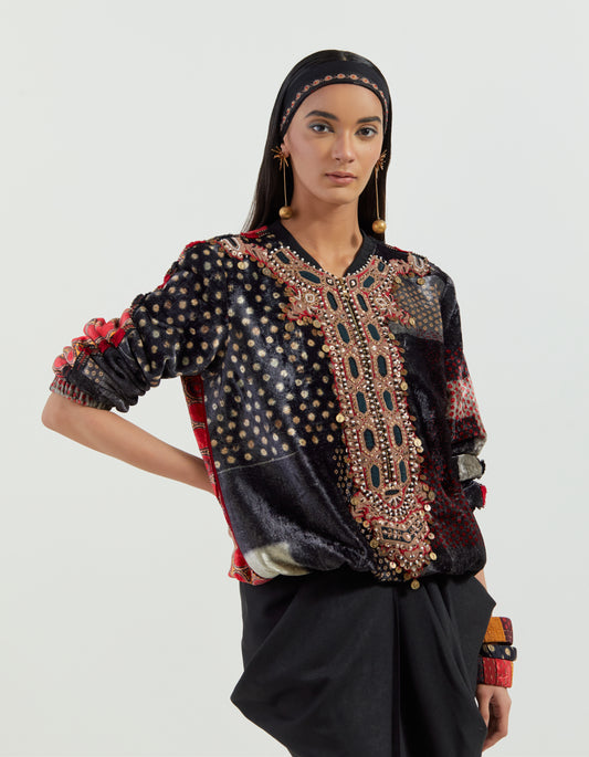 ZAHRA SWEATSHIRT JACKET