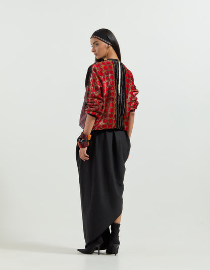 ZAHRA SWEATSHIRT JACKET SET