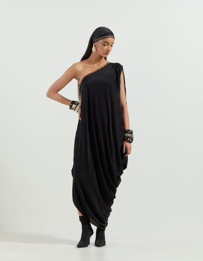 RASA ONE SHOULDER DRESS